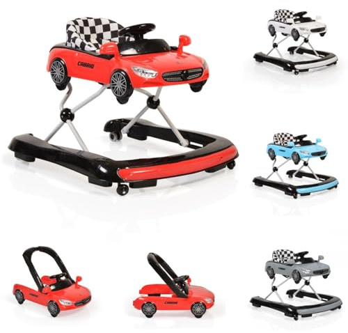 Lauflernhilfe Cabrio 2 in1 Auto-Design höhenverstellbar Armaturenbrett mit Licht