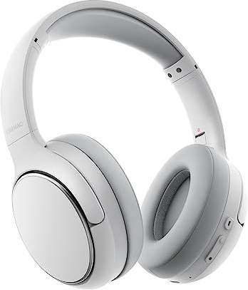 TONEMAC Cuffie Wireless Bluetooth,H2 Auricolari Bluetooth 5.3,Cuffie Over Ear Bluetooth con Microfono,50 Ore Riproduzione,Pieghevoli,Comodo,Cuffie Senza Filo per TV/Viaggi/Ufficio/PC