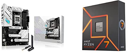ASUS ROG Strix B650-A Gaming WiFi AMD Ryzen AM5 ATX motherboard + AMD Ryzen™ 7 7700X Desktop Processor