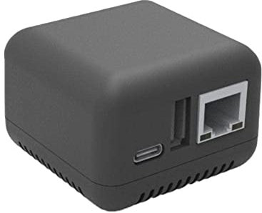 ZOHIKO WiFi Netzwerk Wireless BT 4.0 Print Server Networking USB 2.0 Port Fast 10/100Mbps LAN Server Drop Port Print RJ-45 Schiff Ethernet