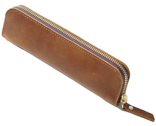 Trousse En Cuir De Qualité Supérieure, Étui De Protection Pour Stylo Rétro