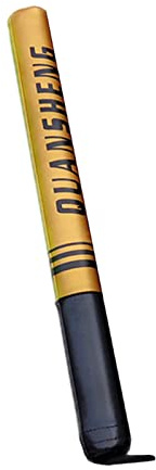 Bastone da allenamento portatile per boxe bersaglio, attrezzatura da allenamento, bastoni in PU, dorato, 58x5cm