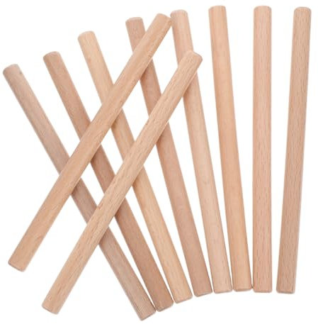BUGUUYO 10pcs Brett Holzstifte Holzhaken Für Stiftplatten Holzstiftstifte Stiftboard -holzhaken Holzstockstiftstifthaken Haken