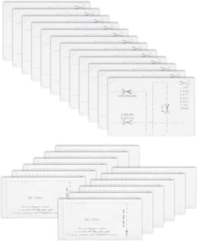 KEEPOW 24 Staubsauger Filter für Miele Complete C3/C2/C1, Compact C1/C2 | Filter für Miele Classic C1, Dynamic U1, S8340, Ersatz für Miele S200–S899 S2000–S8999, 12 Motorschutzfilter +12 Abluftfilter