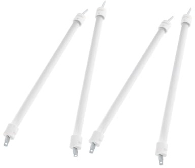 Gadpiparty Tubo Riscaldante al Quarzo per Riscaldatore Esterno 4 Pezzi 25 Cm Elemento Riscaldante Elettrico Rapido e Uniforme per Sostituzione Parti Riscaldatore da Patio Invernale