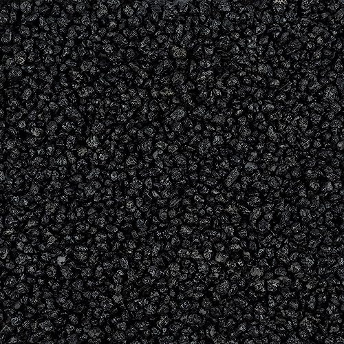 Deko-Granulat schwarz als farbige Streudeko - 10 kg grober Deko-Sand Ø 2-3 mm für Gläser, Vasen