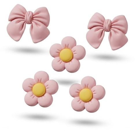 YIPFEN 5 pendentifs désodorisants pour voiture, diffuseurs de parfum pour automobile, pendentifs en forme de nœud papillon, purificateurs d'air, avec 2 disques parfumés offerts.