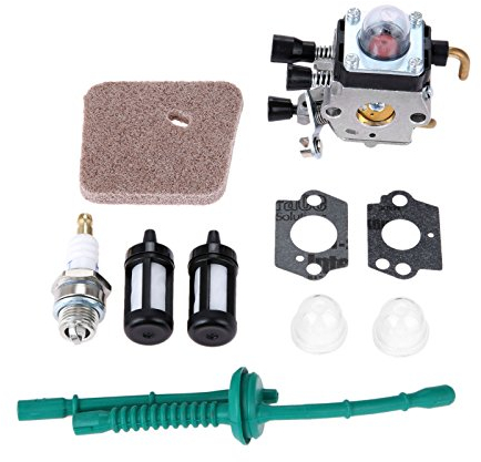 Hicello Fuel Line Carburetor Kit for STIHL FS38 FS45 FS55 String Trimmer Weed Eater Part