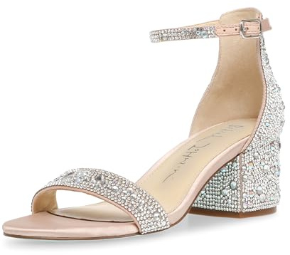 Betsey Johnson Mari, Sandali con Tacco Donna, Champagne, 37 EU
