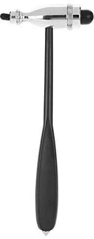 DEWIN Reflexhammer, Hammer Reflex NeurologieTromner Neurologischer Reflexhammer für Hautreflexe und Oberflächenreaktionen (Schwarz)