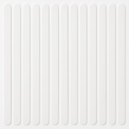 HaftPlus - Anti-Rutsch Streifen für Treppen, 20 Stück transparent, selbstklebend | L: 45 cm x B: 2 cm | Antirutschstreifen transparent