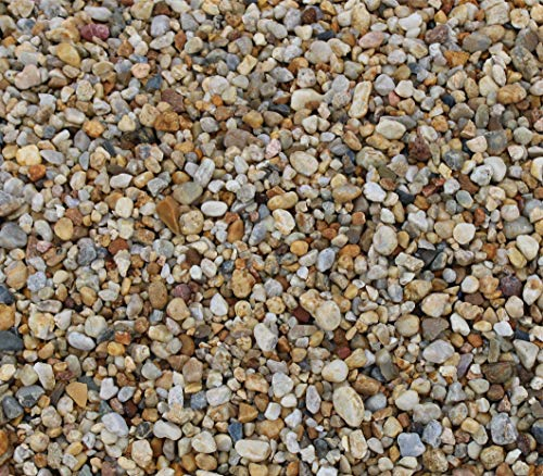 20 Kg Zierkies Gartenkies Teichkies Quarzkies Buntkies Kieselsteine Waschkies Bunt 16-32 mm