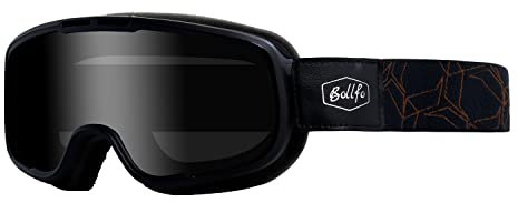 HONCENMAX Hochwertige Motorradbrillen Schutzbrille, Motocross Brille für Helm - Anti Fog UV Schutzbrille - für Outdoor Aktivitäten Motocross Skifahren Radfahren Wandern Augenschutz