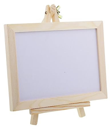 Luzhengyang Whiteboard aus Holz für Hochzeiten, Tafel, Staffelei, Nachrichtentisch, Namen, Nummern