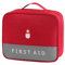 XINGSUI 1 Piezas bolsa botiquin vacia,Botiquín de Primeros Auxilios Portátil,Para el Hogar,Camping, Aire Libre(Rojo)