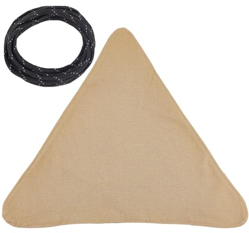 GORGECRAFT 2 Set Dreieckige Hockerbezüge Für Den Außenbereich 31.5cm Stativhocker Stoff Navajo Weißes Canvas Campingstuhlbezug Mini Klapp Campinghocker Stoff Leichtes Stativhocker Polster Für Spazier