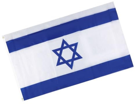 ANDRESLAD 90x150cm Israel-flagge Flaggen Israel-flaggen Für Boote Polyester-material Wiederverwendbare Flagge Dekoration Leicht Zu Tragen