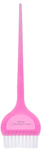 Pennello professionale da parrucchiere per colorare i capelli, colore rosa