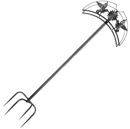 vreplrse Detachable H Reel Holder Garden Tools And Sprayer Organized And Tidy H Reel Storage Stand Rack Is For Hold Gardening Tools Garden Holder Freestanding Storage, Black, 110x36cm