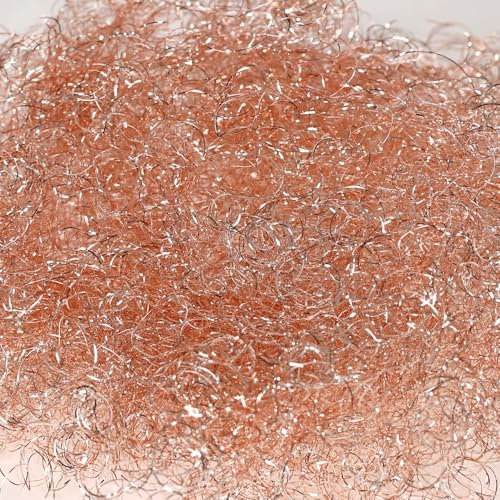 Bütic Engelshaar - Lametta - Flower Hair in verschiedenen Farben und Abpackungen, Farbe:Silber/Kupfer, Pack mit:250g
