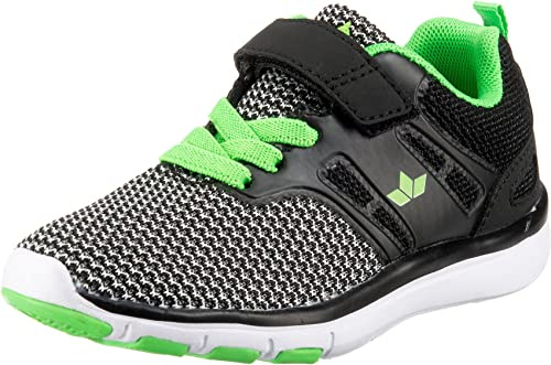Lico Bongo VS, Scarpe da Ginnastica Basse, Grigio (Grau/Nero/Lemon Grau/Nero/Lemon), 35 EU