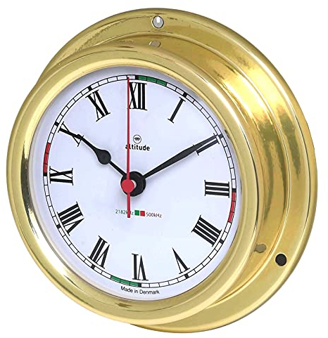 Altitude Horloge Marine avec Zone de Silence - Laiton - ø 127 mm