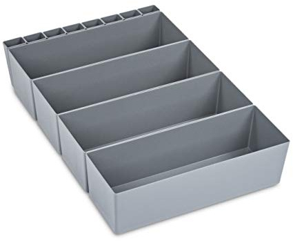 aidB Einsatzkästen - Set 1/4 Unterteilung für Euroboxen 600x400x120