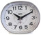 Unity Reloj Despertador con Campana, Blanco, 10,5 x 10 x 7 cm
