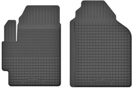 Gummimatten Automatten Gummifussmatten Gummi Fußmatten für Mitsubishi Colt VI Z30 Bj. 2004-2008 VORNE Fahrer-und Beifahrermatte FXo