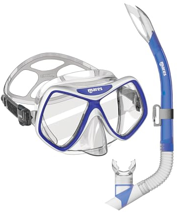 Mares, Combo Ridley, Submaske Mit Mundstück, Mehrfarbig, Sfblwcl, Unisex-Adult