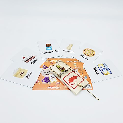 MOMOMAGE Mouse Traps Find Cards Prediction Magic Tricks Prophecy Seach Playing Cards Close up Street Illusions Mentalism Magic Props Fun