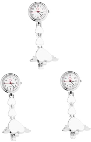 Amosfun 2st Hängende Taschenuhr Klassische Taschenuhr Mit Silikonhülle Personalisierte Arzt Hängende Arzttaschen Schwestern Zum Anklemmen Schmücken Mode Krankenschwester