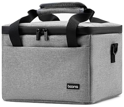 Étui de transport pour projecteur XGIMI Horizon Pro 4K, compatible avec projecteur XGIMI Horizon 1080p FHD, sac de voyage avec bretelles (gris)