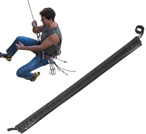 gifyym Klättringsrep skyddshylsa – arborist repskydd anti-slitage PVC repskydd för bergsklättring, repskydd fodral säkert rep skydd för abseiling rappelling räddning