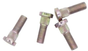 kikxj Boulons de Goujon de moyeu de Jante de Roue M10 * 1.25 * 32mm, 4 pièces pour ATV Buggy Quad Bike Go Kart, pièces compatibles