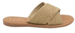 Les P'tites Bombes Lara platt sandal dam, kastanj, 38 EU