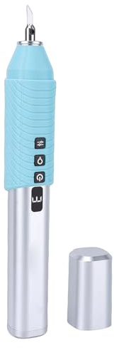 FTVOGUE Cortador Ultrasónico de 40KHz, Herramienta de Corte Manual, Modelo Artesanal, Cuchillas de Precisión para Trabajadores del Cuero, Joyero, Escultor de Yeso