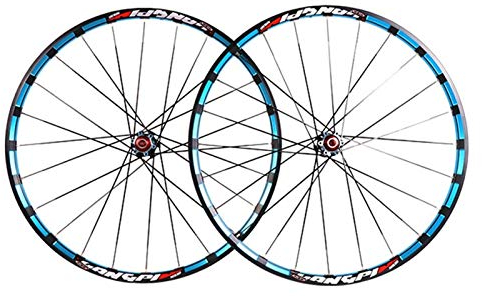 LSRRYD Radsport Laufradsatz MTB Fahrradradsatz 26 27,5 Zoll Doppelwandige Leichtmetallfelge Carbon Hub Erste 2 Hinten 5 Palin Schnelle Veröffentlichung Scheibenbremse 7 8 9 10 11 Geschwindigkeit