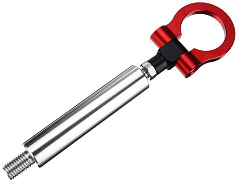 QUNINE Abschlepphaken, Auto-Abschleppstangen, Abschlepphaken aus Aluminium