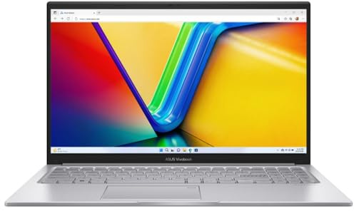 ASUS VivoBook 15 X1504ZA-NJ192W 15.6 inch Full HD Laptop Intel Core i5-1235U 16GB RAM 512GB SSD Windows 11 Home - Silver - 90NB1022-M00FV0