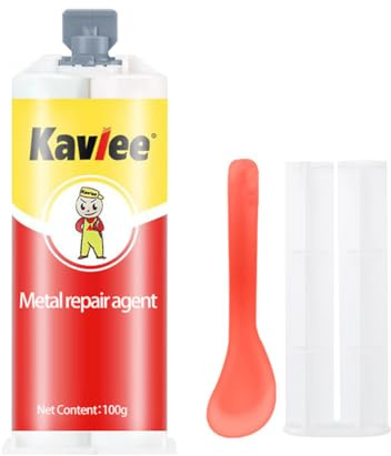 JDXFENG AB-Klebstoff, Korrosionsschutz, Schweißklebstoff, Hitzebeständigkeit, schnell trocknend, wasserdicht, for Stahl, Eisen, Aluminium
