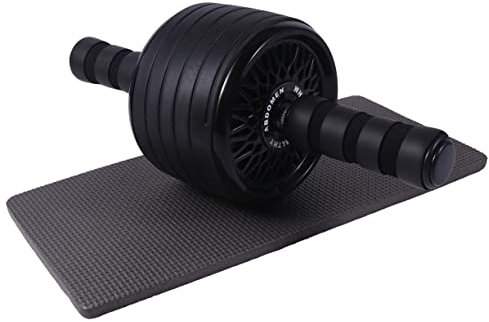 BCOATH Fitness Rad Bauchmuskeltrainer Stumm Groß Aus Tpr Pp Edelstahl Schwamm Für Männer Frauen Fitnessgeräte Zuhause Heimtraining