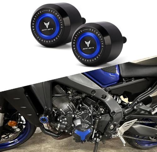 Super Vici MT07 Glissières de Cadre pour MT07 2014-2022 2023 2024 2025 + | MT-07 Protège-chute MT 07 Glissières de Protection MT07 Protège-chute Accessoires BE