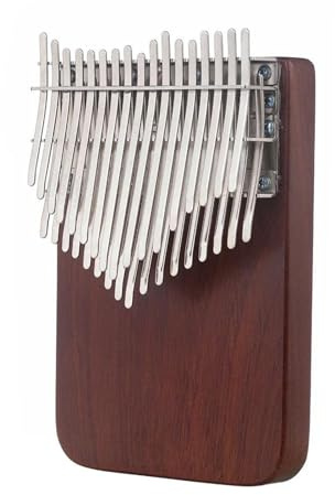 Kalimba 34 Tasten Daumenklavier C/B Note Holz Doppelschichttasten Kalimbas Tragbare professionelle Musikinstrumente(C)