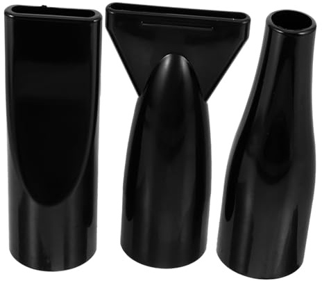 Mipcase Diffusore Per Asciugacapelli e Ugello Concentratore in Abs, 3 Pezzi, Accessori Per Toelettatura Animali Domestici, Facile Da Installare e Resistente, Per Uso Professionale e Domestico