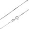 SilverAmber Jewellery UK - 925 Sterling Silver 14 Inch Delicate Italian Square Snake - 0.7 mm Chain Necklace - GCH00414