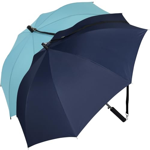 iX-brella Parapluie mains libres, aqua, 100 cm
