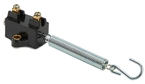 Bremslichtschalter Auto, Universal 12V Bremslichtschalter Auto Federhaken Normalerweise Offen für Autofahrer, Techniker, Fahrzeugzubehör