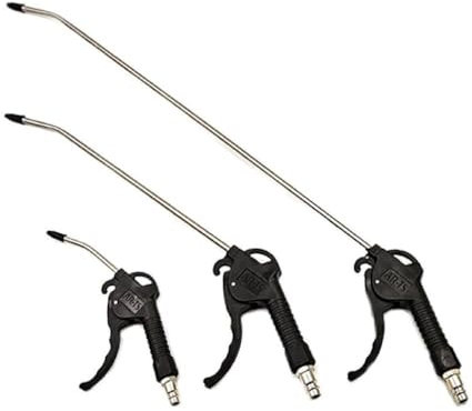 Pistolet à poussière - Outil de soufflage pneumatique - Compresseur d'air puissant - Pistolet à air de nettoyage - Pistolet à air haute pression - Pistolet à air pneumatique