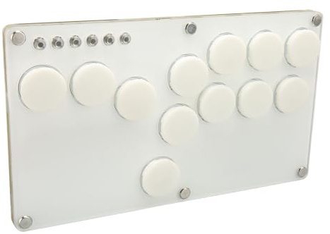 Controlador de Fighting Stick, Hot Swap Mini Stick Controller Box Fightstick Game Fighting para para para SteamDeck, para MiSTerFPGA, para